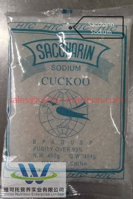 Natural Resource Sodium Saccharin 20-40 Mesh CAS 128-44-9 with Customized Request