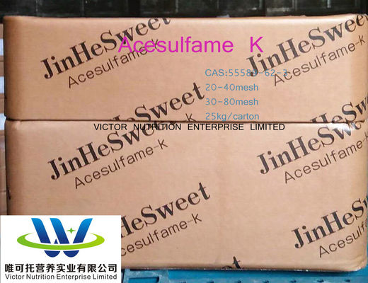 Acesulfame K Food Grade Sweetner with Competitive CAS 55589-62-3 FCC/USP/BP/EP Approved