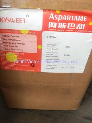 EINECS 245-261-3 Aspartame 100 Mesh White Fine Crystal Powder for Your Requirements