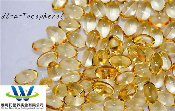 Dl-Alpha Tocopheryl Acetate Vitamin E Oil 98% for Food Additive and Customized Request
