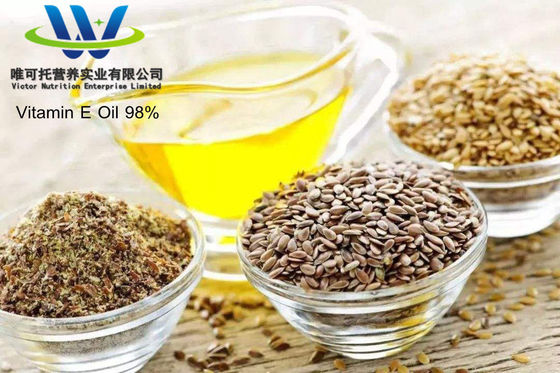 Dl-Alpha Tocopheryl Acetate Vitamin E Oil 98% for Food Additive and Customized Request