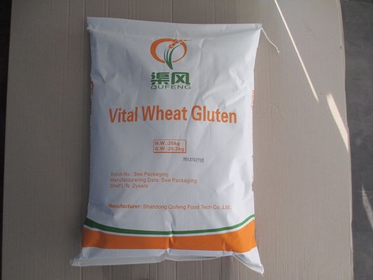 White Vital Wheat Gluten 82% for Puffed Food