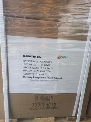 D-Biotin Vitamin H with Paper Packaging Material and Normal Storage Method