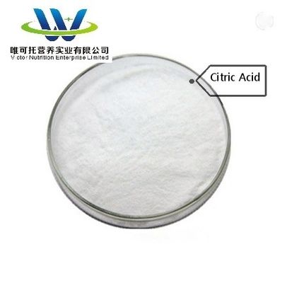 Food Grade Citric Acid Anhydrous with CAS 77-92-9 Shelf Life 12 Months Customization