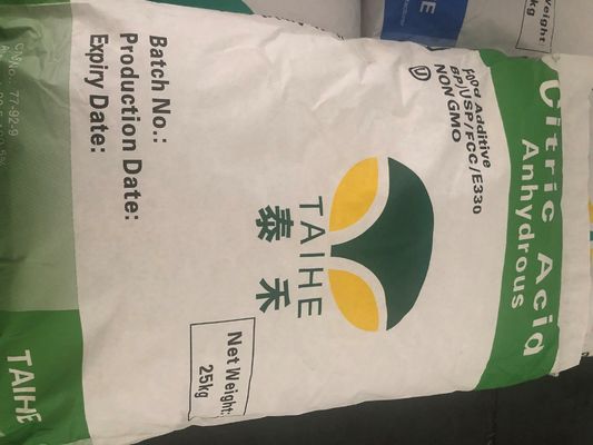 Laiwu Taihe CAS 5949-29-1/77-92-9 Citric Acid Anhydrous Anhydrous/Monohydrate/Mono for Plaster