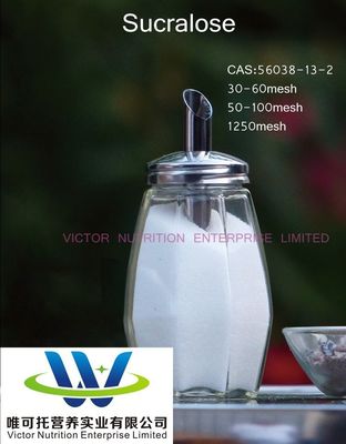 Stabilization Effect Sucralose Powder CAS 56038-13-2 EINECS 259-952-2 for Food Additive