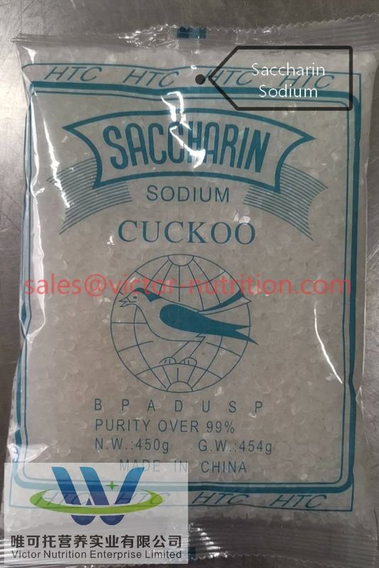Natural Resource Sodium Saccharin 20-40 Mesh CAS 128-44-9 with Customized Request