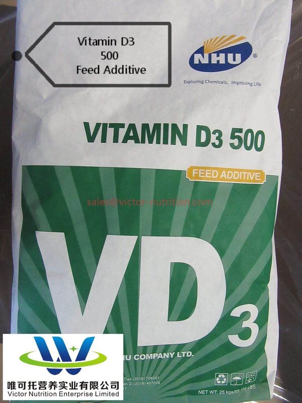 Vitamin D3 500 000 Iu for Animal Feed High Yield Vd3 500 Vitamins 5000tons/Month