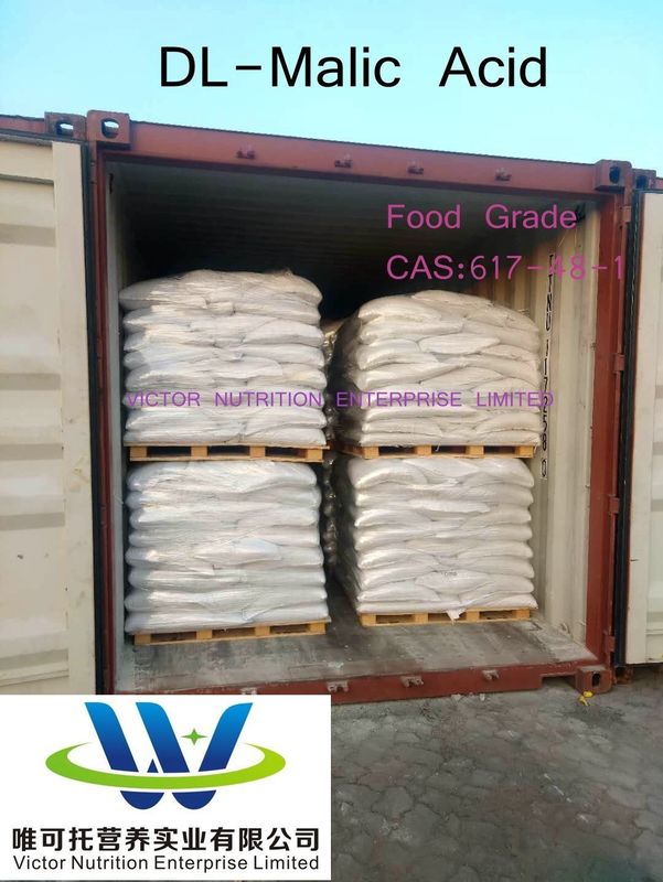 Food Additive Dl-Malic Acid CAS 617-48-1 in Packaging Material and Normal Storage Method