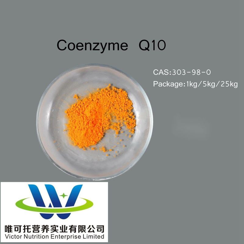 98% Purity Coenzyme Q10 Powder Formula C59h90o4 for in Various Applications CAS. 303-98-0