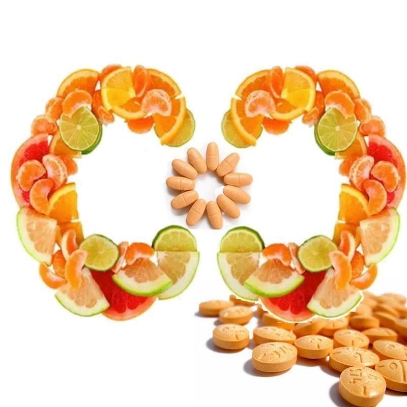 Vitamin C Feed Additives/Food Additives 99% Ascorbic Acid with GMP Certification