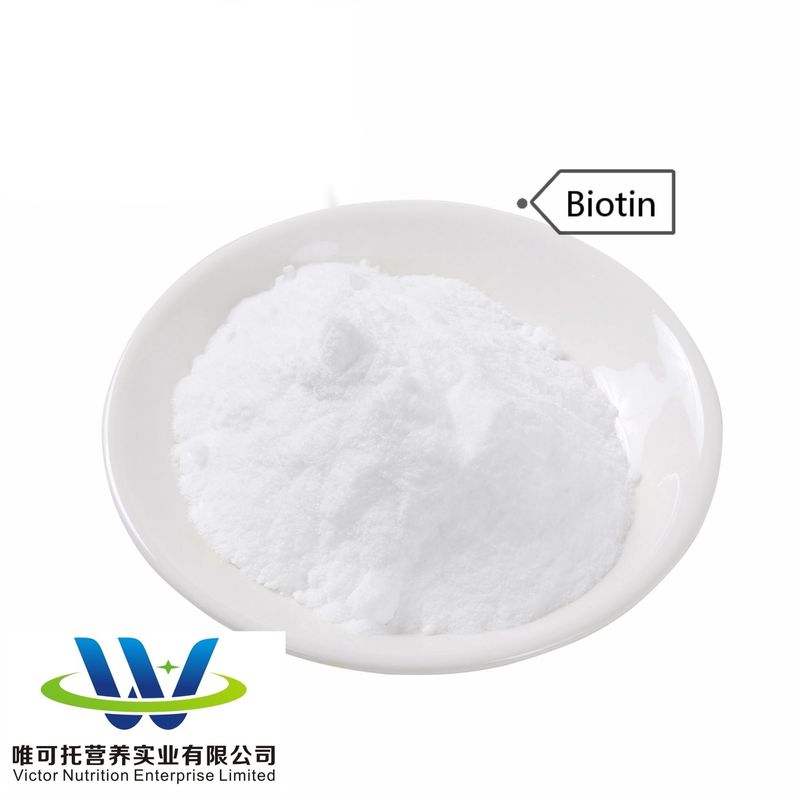 Raw Material Feed Additive D Biotin 2% for Normal Storage Method 12 Months Shelf Life