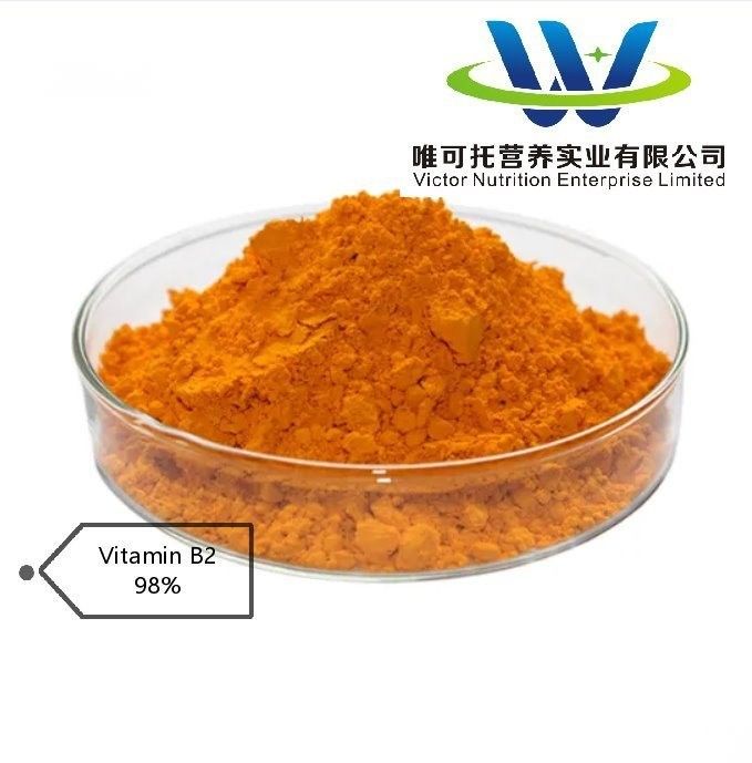 FDA Approved Riboflavin/Vitamin B2/Vb2 Powder CAS 83-88-5 with 12 Months Shelf Life